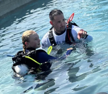 Force Blue, Gold Star family members visit marine sanctuary